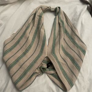 Zara halter crop top